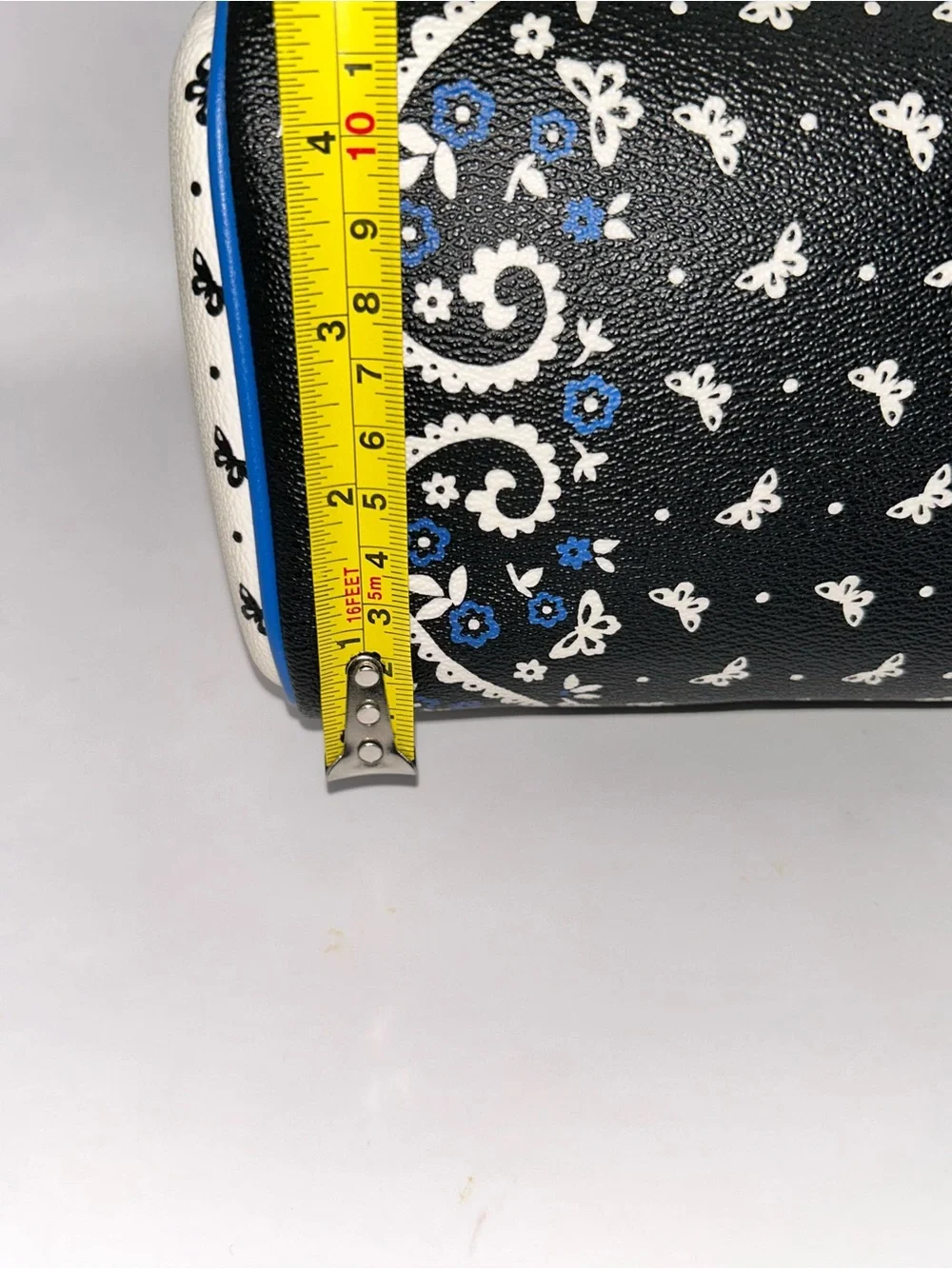 Coach Mini Bennett Butterly Bandana Print Satchel